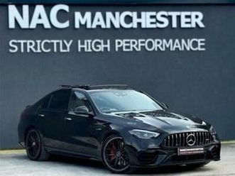 2024 mercedes-benz c class c63 s e 4matic+ night ed premium + 4dr mct saloon petrol parallel phev...