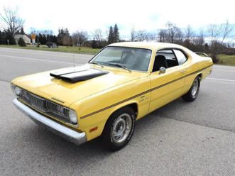 1970 plymouth duster 340 4-speed new tires new rims with warrant