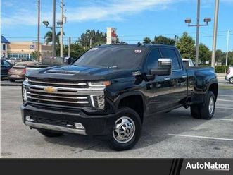 2021 chevrolet silverado 3500hd high country diesel 4x4 4wd chevy truck crew cab
