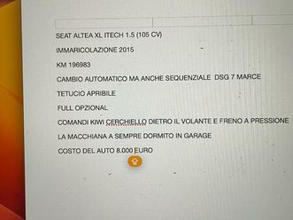 seat altea xl i tech adatta per disabili