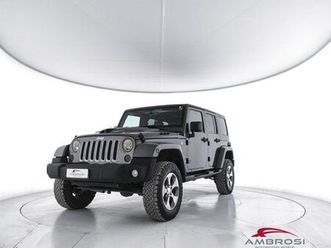 jeep wrangler unlimited 2.8 crd dpf sahara auto