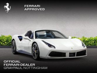 3.9t v8 spider f1 dct euro 6 (start/stop) 2dr