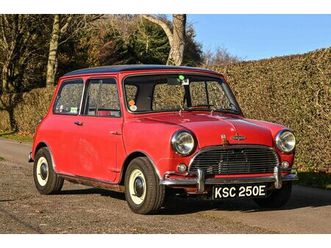 1966 austin mini cooper s - downton tuned - lhd
