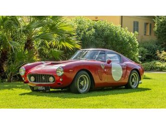 1960 ferrari 250 rouge manuel, 5 vitesses conduite à gauc...