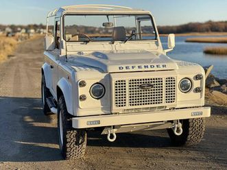 1999 land rover defender 90 timeless land rover heritage with modern flair