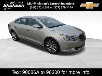 2016 buick lacrosse leather