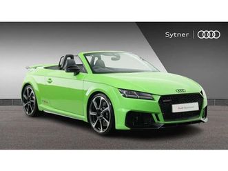 audi tt tt rs tfsi quattro audi sport ed 2dr s tronic convertible 2022, 8988 miles, £44500 - 32977871 - exchangeandmart.co.uk