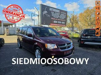 dodge grand caravan 3.6 benzyna 286 km, klimatyzacja, kamera, alu, el. drzwi i klapa, slupsk