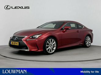 lexus rc - 300h luxury line | schuif- kanteldak | stoelverwarming & koeling |