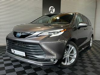 toyota sienna limited awd hybrid/360°/jbl/acc/carplay