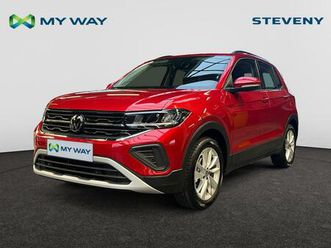volkswagen t-cross life 1.0l ess 95cv 5v clim*gps via tel*rég vit