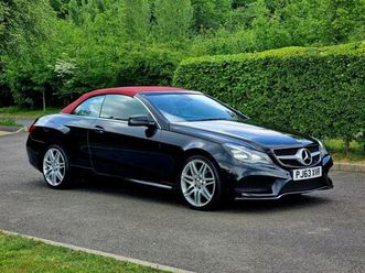 2013 mercedes-benz e class e220 cdi amg sport 2dr 7g-tronic convertible diesel automatic