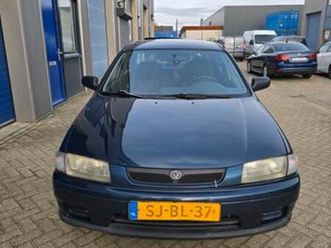 mazda 323 1.3 sdn lx 1997 blauw - slechts 95 op teller (nap) — mazda — marktplaats
