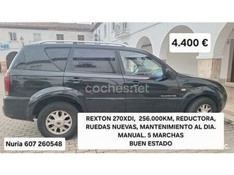 ssangyong rexton rx 270 plus