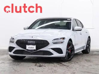 2023 genesis g70 3.3t sport awd w/ apple carplay & android auto,