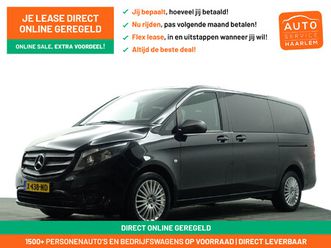 mercedes-benz vito tourer 114 bluetec lang avantgarde aut- 9 pers, 2x schuifdeur, park assist, cruise, clima, dynamic select