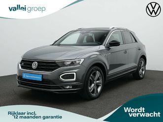 volkswagen t-roc 1.5 tsi 150 pk dsg r-line | trekhaak | leder | achteruitrijcamera | navigatie | stoelverwarming | adaptive cruise