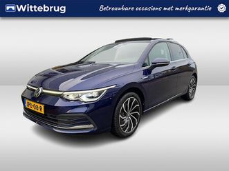 volkswagen golf 1.5 etsi 150pk dsg style / panoramadak / 17 lmv / elek. stoelverstelling met memory bestuurder / navi pro / camera / keyless / alarm / stuur en