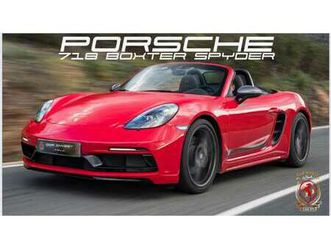 spyder boxster sièges 918 full config