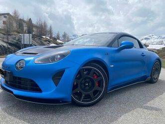 alpine a110 r la vrai avec jante carbone