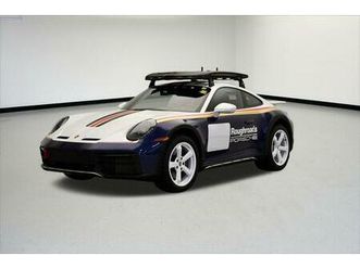 certified 2024 porsche 911 dakar