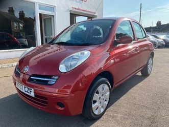 2007 nissan micra 1.2 spirita 5dr auto hatchback petrol automatic
