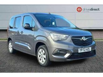 vauxhall combo life 1.5 turbo d se mpv 5dr diesel manual 6spd euro 6 (start/stop) (100 ps)