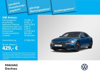 arteon 2.0 tsi r-line leder navi led kamera alu20rosariographite