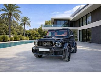 mercedes-benz clase g amg 63 brabus g800 masterpiece