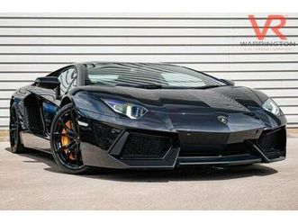 2016 lamborghini aventador 6.5 lp 700-4 2d 690 bhp coupe petrol semi automatic