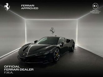 ferrari sf90 stradale nero daytona / ferrari approved warranty