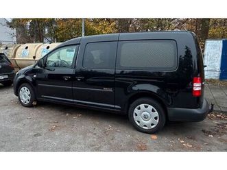 volkswagen vw caddy camper 7-sitzer roncalli schwarz