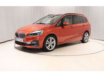 bmw 220 218 d gran tourer luxury line 7-sits drag pano läder nav