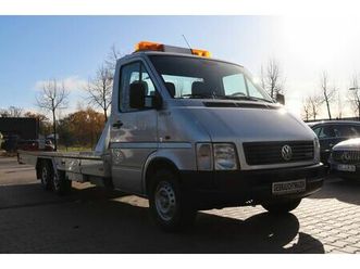 volkswagen algema lt 35 abschleppwagen seilwinde platteau