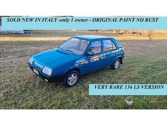 skoda favorit 136 ls sold new in italy ! only 1 ow