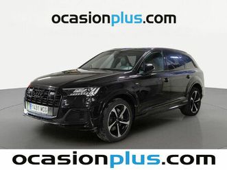 audi q7 black limited 55 tfsi quattro (340 cv) tiptronic pack s-line + 7 plazas