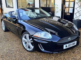 2010 10 jaguar xk 5.0 v8 portfolio convertible 2dr petrol auto euro 5 (385 ps)