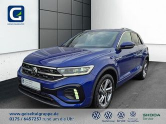 volkswagen t-roc 1.5 tsi r-line *dsg*led*pano*shz*rear view