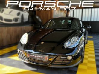porsche cayman 2,9 full black bt meca