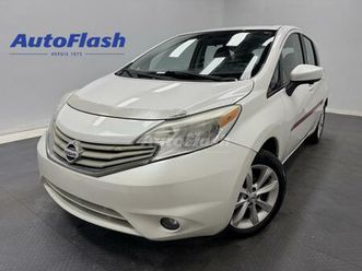 used 2015 nissan versa note sl, bluetooth, camera, sièges chauffants