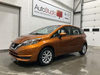nissan versa note 2018 sv automatique mags camerar recul a/c cruise