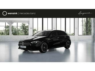mercedes-benz a-klasse 180 business solution amg | amg line plus | nightpakket | panoramaschuifdak | head-up display | stoelverwarming voor| 360° camera | dodeh