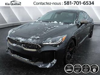 kia stinger 2023 gt limited *awd *toit *cuir *gps *carplay *bluetooth