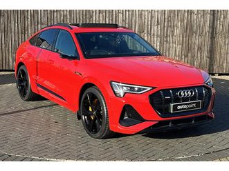 2020 audi e-tron sportback 300kw 55 quattro 95kwh vorsprung 5dr auto
