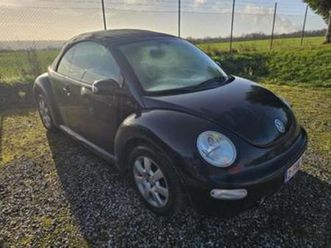 ② vw beetle cabrio 1.9tdi 100cv 02/2006 — volkswagen — 2ememain