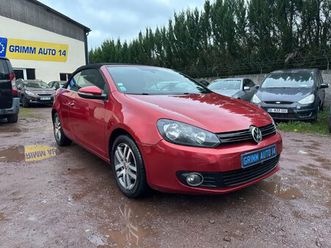 volkswagen golf vi cabriolet 1.6 tdi 105 fap