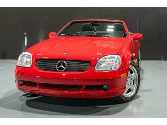 used 1999 mercedes-benz slk-class slk230 kompressor