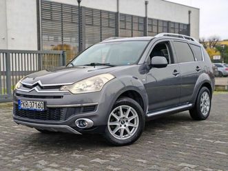 citroen c-crosser 2.2 hdi 156km 4x4 - 7osobowy - bogato wyposażony kościelna wieś • olx.pl