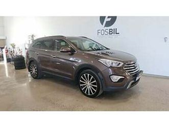hyundai grand santa fe 2.2 crdi 4m premium plus 6-sits pano-navi-kamera