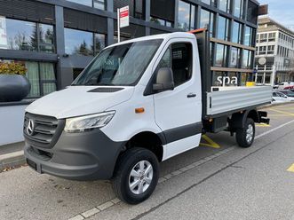 sprinter 319 cdi pro standard 9g-tronic 4x4 einfachkabine mit pritsche und ahk